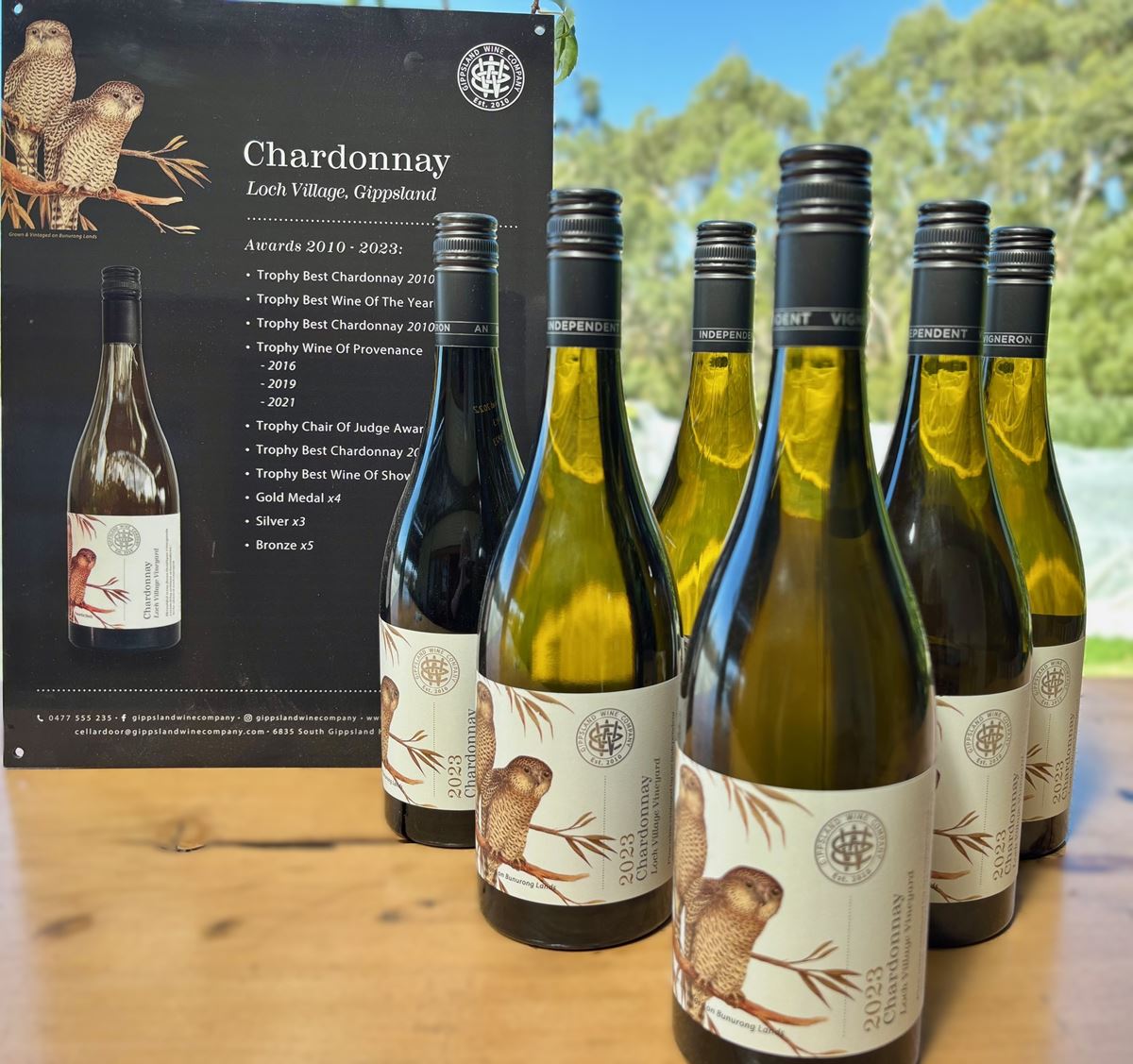 Picture of 2023 Loch Village Chardonnay 6 pack Offer