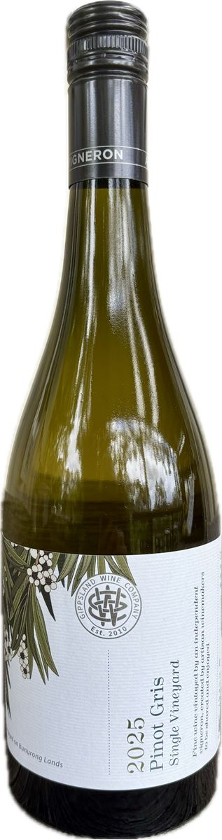 Picture of 2025 Single Vineyard Pinot Gris